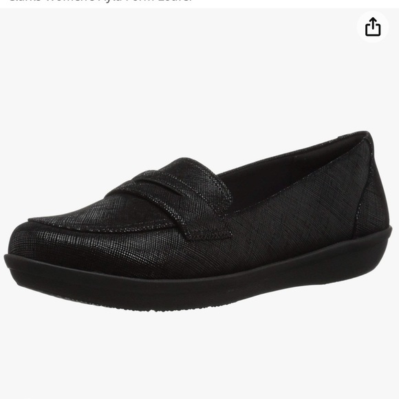Clarks Cloudsteppers Ayla Slip On Loafer Flats - Picture 1 of 16